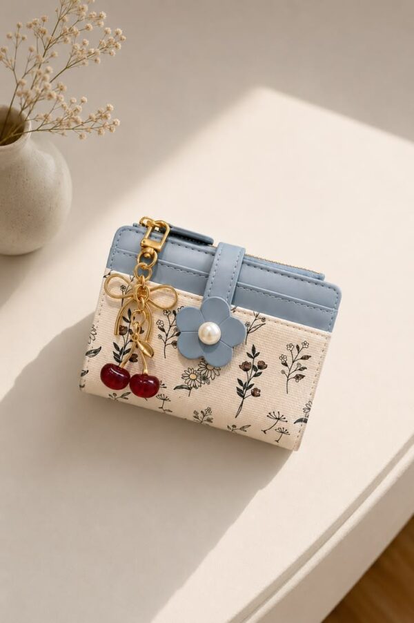 WhatsApp Image 2026-09-04 at 1.21.51 PM Dusty Blue Botanical Bifold Wallet