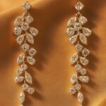 Glamorous Floral Cascade Earrings